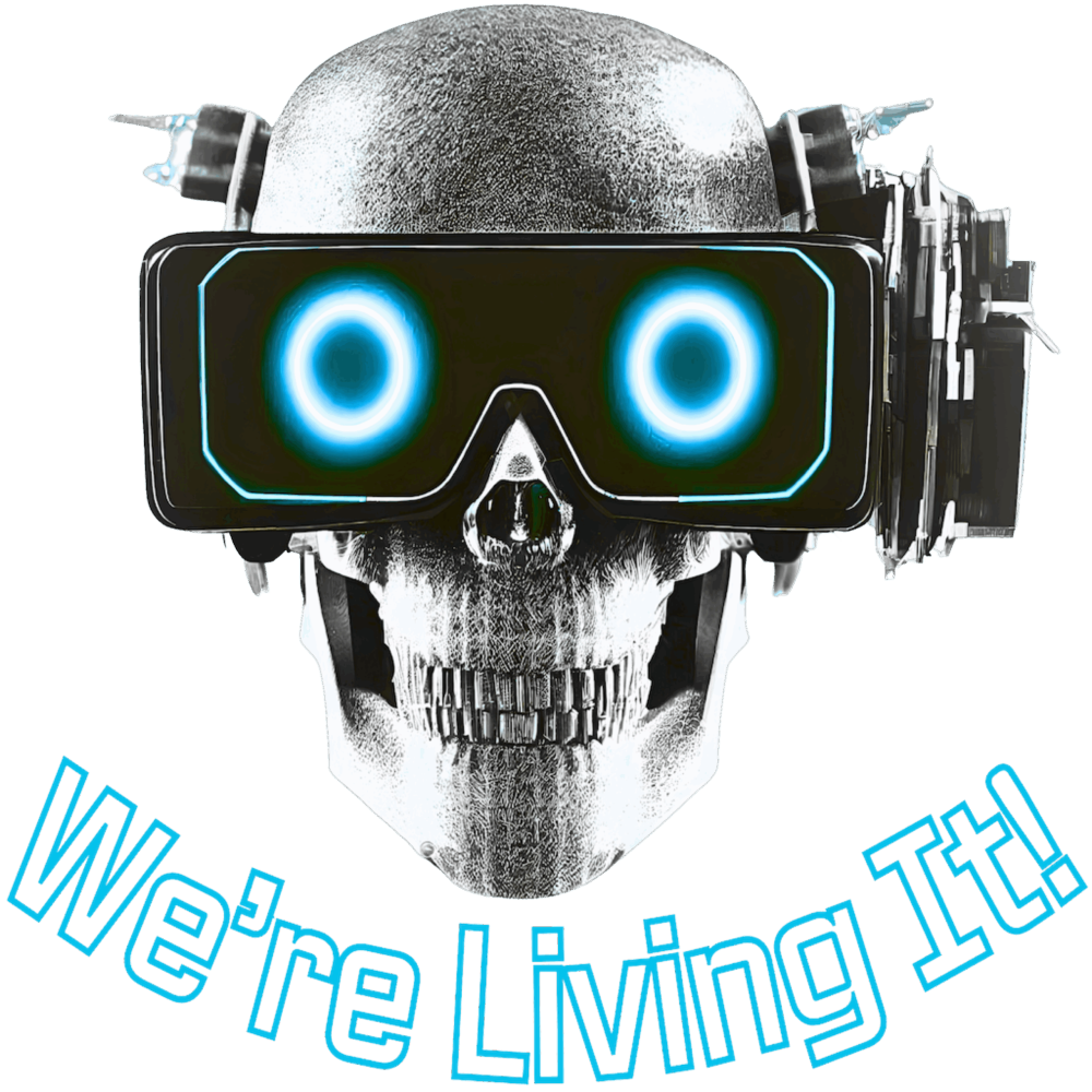 Blue Skull We’re Living It!